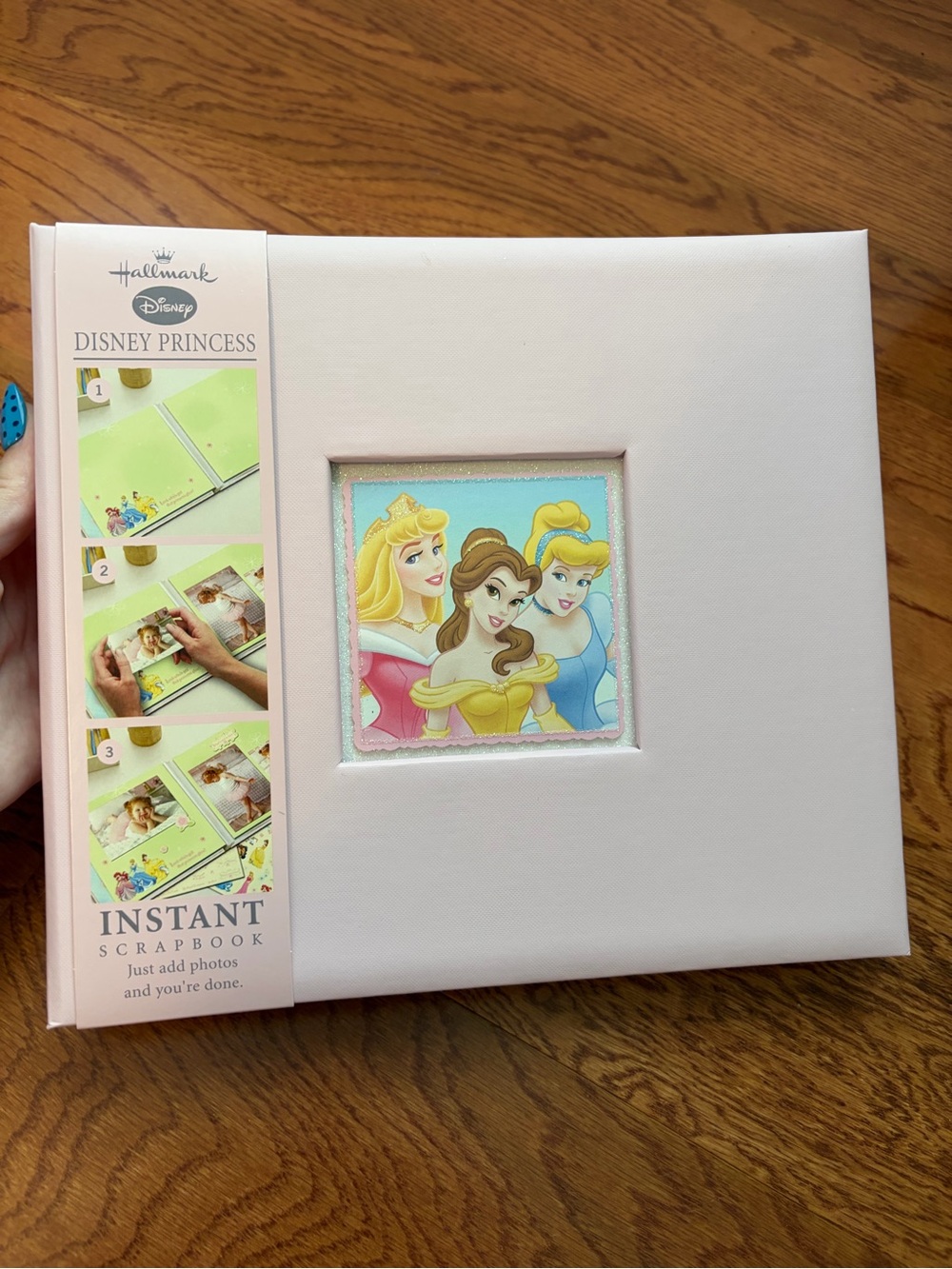 Hallmark Disney Princess Instant Scrapbook - Light Pink and Lime